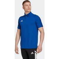 adidas TIRO 23 COMPETITION COTTON POLO - TEAM ROYAL BLUE/PULSE BLUE / X-Large