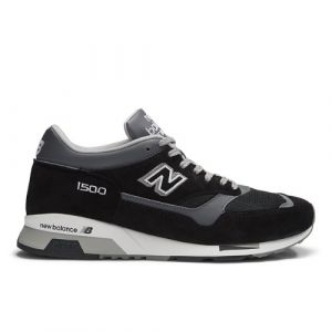 New Balance Unisex Made in UK 1500- Essentials in Black/Grey/White Suede/Mesh