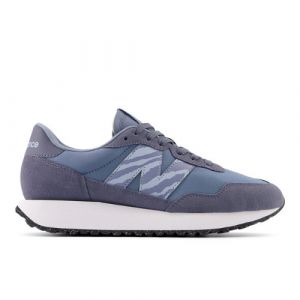 New Balance Women's 237 in Grey Suede/Mesh