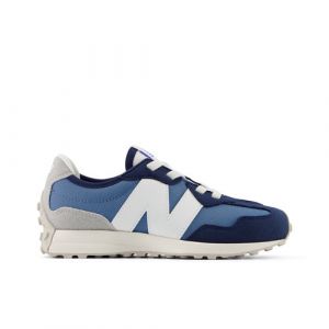 New Balance Kids' 327 in Blue/Grey Synthetic