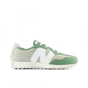 New Balance Kids' 327 in Green/Grey Synthetic