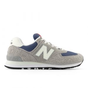 New Balance Unisex 574 in Grey/White Suede/Mesh