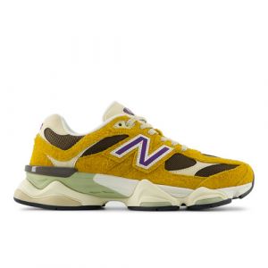 New Balance Unisex 9060 in Brown/Purple/Green Suede/Mesh