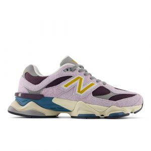 New Balance Unisex 9060 in Purple/Brown/Blue Suede/Mesh