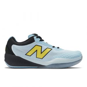 New Balance Women's FuelCell 996v6 in Blue/Black/Yellow Synthetic, size 6 Narrow