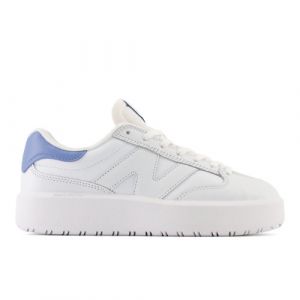 New Balance Unisex CT302 in White/Blue Leather