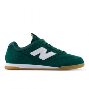 New Balance Unisex RC42 in Green/White Suede/Mesh, size 8