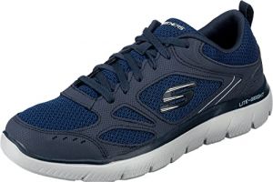 Skechers Summits South Rim Mens Blue Trainers - Size 6 UK - Blue