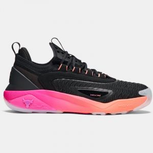 Men's Project Rock 7 Training Shoes Black / Vivid Magenta / Black 8