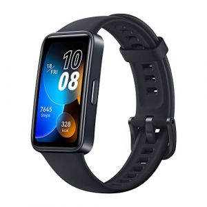 HUAWEI Band 8 Fitness Watch - Ultra Thin Smart Band design with Up to 2 Weeks Battery Life Activity Trackers Compatible with Android & iOS with Full Health Management & Sleep Tracking -Midnight Black