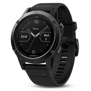 Garmin Fenix 5 Sapphire GPS Multisport Smartwatch Black 010-01688-11