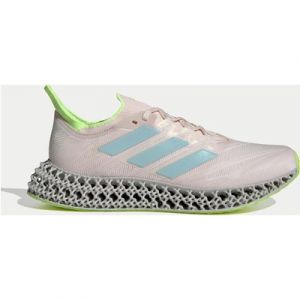 adidas Women's 4DFWD 4 Running Shoes - Wonder Quartz/Flash Aqua/Lucid Lemon - UK 8 - Pink