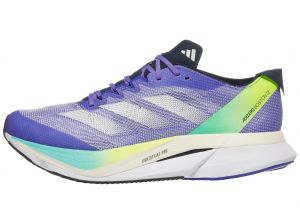 adidas Adizero Boston 12 Men's Shoes Lucid Blue/Yellow