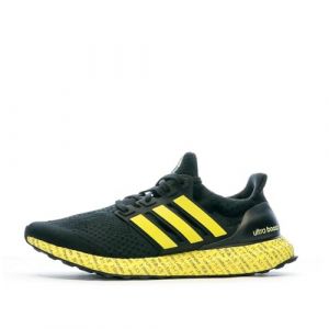 Adidas Men's Ultraboost 5.0 Black/Yellow Running Shoes