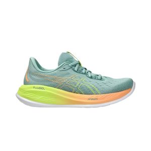 Asics Gel-Cumulus 26 Paris Green Orange AW24 Women's Running Shoes