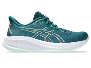 ASICS Gel Cumulus 26 Womens Running Trainers Road Shoes Teal/Mint 4 (37)