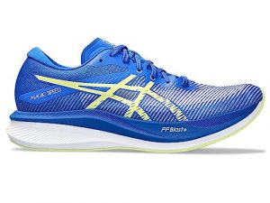 ASICS Magic Speed 3 Uomo Man Running Shoes Blue Yellow