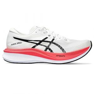 ASICS Magic Speed 3 Woman Running Shoes White Black