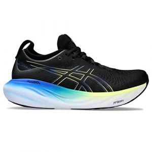 ASICS Gel Nimbus 25 Mens Running Shoes Black/Yellow 7 (41.5)