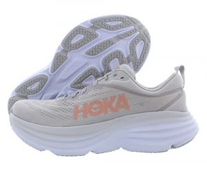 Hoka One Women's Bondi 8 Running Shoes HARBOR MIST/LUNAR ROCK*6 UK