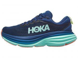 HOKA Bondi 8 Women's Shoes Midnight/Seafoam