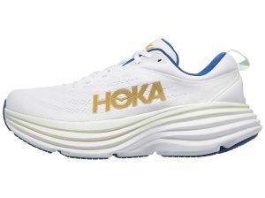 HOKA Bondi 8 Men's Shoes Frost/Gold