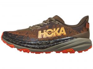 HOKA Speedgoat 6 Wide Men's Shoes Antique Olive/Squash