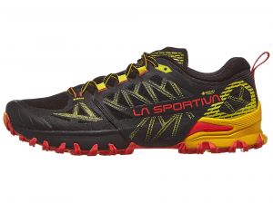 La Sportiva Bushido III GTX Mens Shoes Black/Yellow