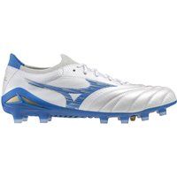 Mizuno Morelia Neo IV Beta FG/AG (Made In Japan) Football Boots - White/Laser Blue/Laser Blue / UK10