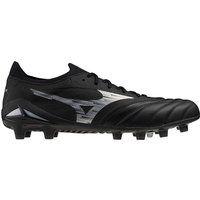 Mizuno Morelia Neo IV Elite Beta FG/AG Football Boots - Black/Galaxy Silver/Black / UK10