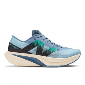 New Balance Men's FuelCell Rebel v4 in Blue/Black/Green Synthetic