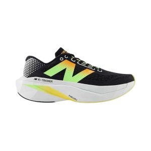 New Balance FuelCell SuperComp Trainer v3 Shoes Black Green Yellow AW24