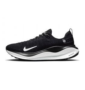 NIKE React Infinity Run Flyknit 4 Men's Trainers DR2665 (Black/White/Dark Grey 001) UK 8.5 (EU 43)