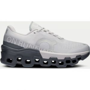 ON Running Women's Cloudmonster 2 Road Running Shoes Road Running Shoes - Frost/Rock - UK 7 - Grey