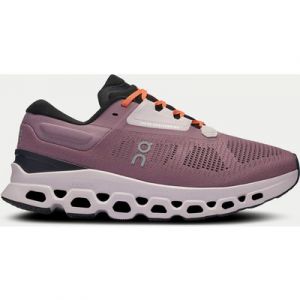 ON Running Women's Cloudstratus 3 Road Running Shoes - Quartz/Lily - UK 8 - Purple