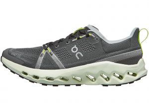 On Cloudsurfer Trail Men's Shoes Iron/Lima