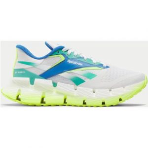 Reebok FloatZig 1 Shoes - White/Unleashed Green/Digital Lime - Size: UK 8