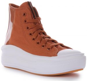 CONVERSE Women's Chuck Taylor All Star Move Platform Tortoise Sneaker