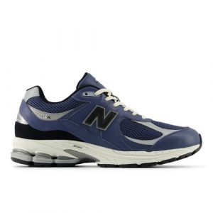 New Balance Men's 2002R in Blue/Black/Grey Leather