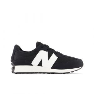 New Balance Kids' 327 in Black/White Synthetic