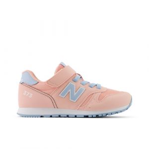 New Balance Kids' 373 Hook and Loop in Red/Blue Synthetic