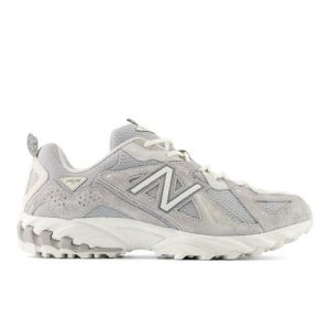 New Balance Men's 610v1 in Grey/White/Brown Suede/Mesh, size 4