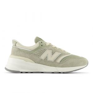 New Balance Unisex 997R in Green/Beige Suede/Mesh