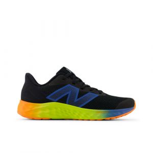 New Balance Kids' Fresh Foam Arishi v4 in Black/Orange/Blue/Green Synthetic