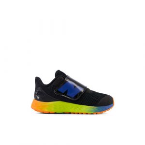 New Balance Kids' Fresh Foam Arishi v4 Hook and Loop in Black/Orange/Blue/Green Synthetic