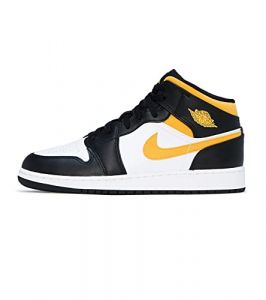 NIKE Air Jordan 1 Mid GS Trainers 554725 Sneakers Shoes (UK 4.5 us 5Y EU 37.5