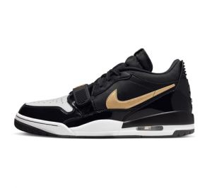 NIKE Air Jordan Legacy 312 Low Men's Trainers Sneakers Black/White/Metallic Gold CD7069-071 UK 8.5 (EU 43)