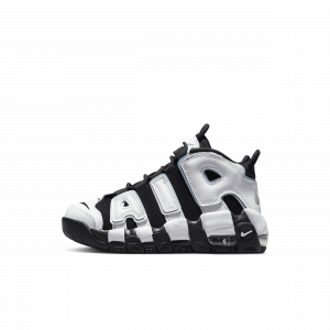 Nike Air More Uptempo Younger Kids' Shoes - Black