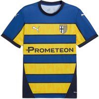 Puma Parma 24/25 Away Football Shirt - Faster Yellow/Clyde Royal/Puma Navy / X-Large