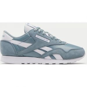 Reebok Women's Classic Nylon Trainers - Soft Slate/White - UK 8 - Blue